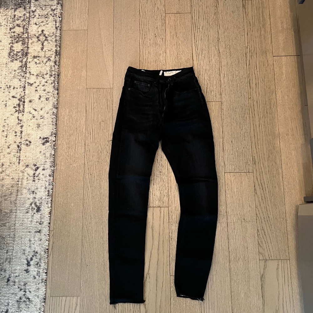 Jane Super High Rise, Raw Edge Rag & Bone Denim